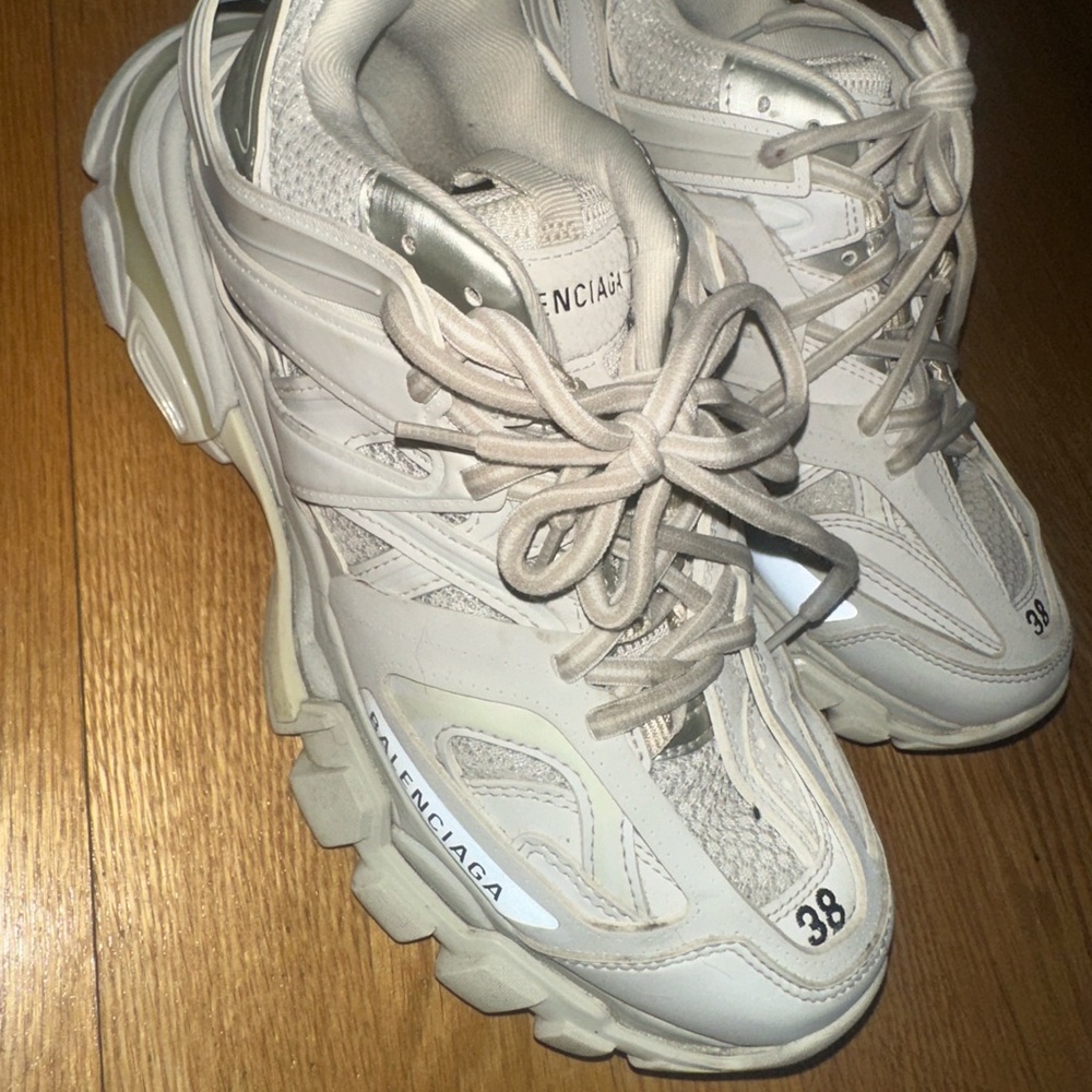 WHITE BALENCIAGA TRACK SNEAKERS